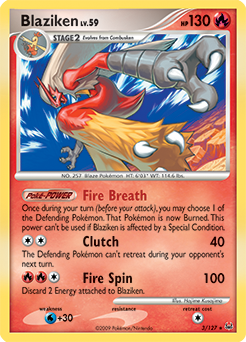 Pokemon Platinum Blaziken - 3