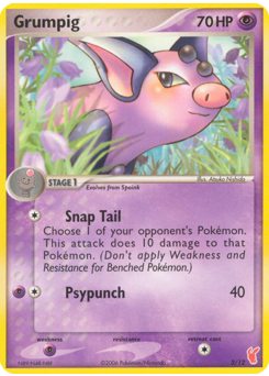 Pokemon EX Trainer Kit 2 Plusle Grumpig - 3