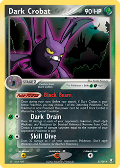 Pokemon Team Rocket Returns Dark Crobat - 3