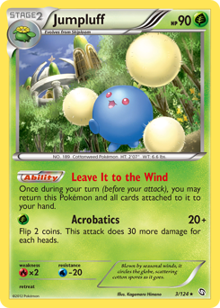 Pokemon Dragons Exalted Jumpluff - 3