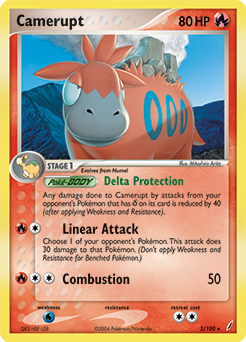 Pokemon Crystal Guardians Camerupt - 3