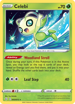 Pokemon Shining Fates Celebi - 3