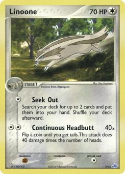 Pokemon EX Trainer Kit Latios Linoone - 3