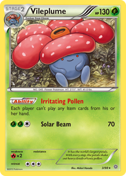 Pokemon Ancient Origins Vileplume - 3