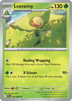 Pokemon White Flare Leavanny - 3