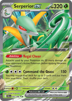 Pokemon Black Bolt Serperior ex - 3