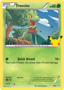 Pokemon McDonald's Collection 2021 Treecko - 3