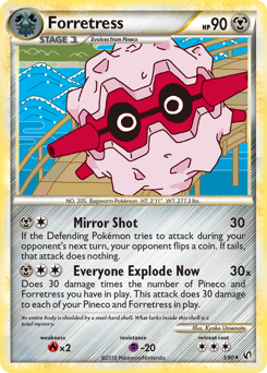 Pokemon HS—Undaunted Forretress - 3