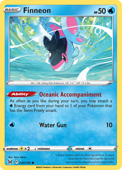 Pokemon Lost Origin Finneon - 40