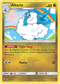 Pokemon Dragon Majesty Altaria - 40