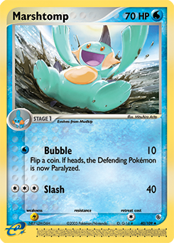 Pokemon Ruby & Sapphire Marshtomp - 40