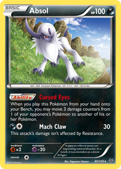 Pokemon Roaring Skies Absol - 40