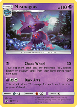 Pokemon Crimson Invasion Mismagius - 40
