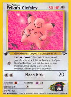 Pokemon Gym Challenge Erika's Clefairy - 40