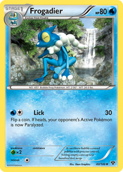 Pokemon XY Frogadier - 40