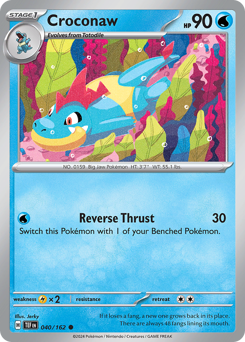 Pokemon Temporal Forces Croconaw - 40