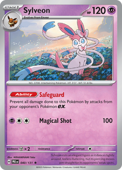 Pokemon Prismatic Evolutions Sylveon - 40