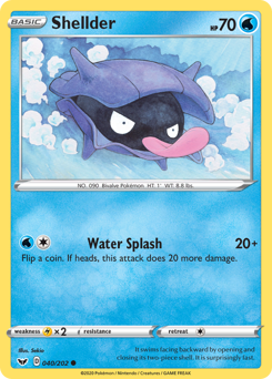 Pokemon Sword & Shield Shellder - 40
