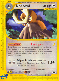 Pokemon Skyridge Noctowl - 40
