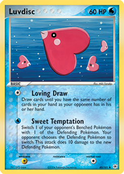 Pokemon Hidden Legends Luvdisc - 40