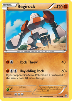 Pokemon Ancient Origins Regirock - 40