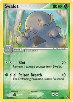 Pokemon Emerald Swalot - 40
