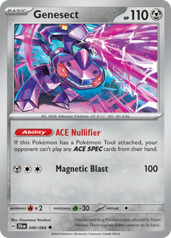 Pokemon Shrouded Fable Genesect - 40