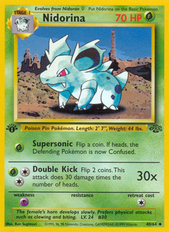 Pokemon Jungle Nidorina - 40