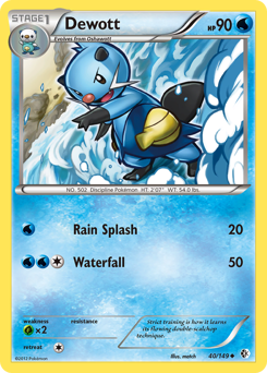 Pokemon Boundaries Crossed Dewott - 40
