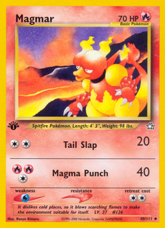 Pokemon Neo Genesis Magmar - 40