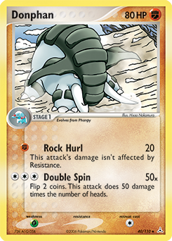 Pokemon Holon Phantoms Donphan - 40