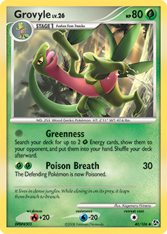 Pokemon Great Encounters Grovyle - 40