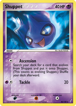 Pokemon Crystal Guardians Shuppet - 40