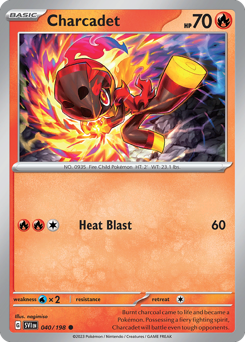 Pokemon Scarlet & Violet Charcadet - 40