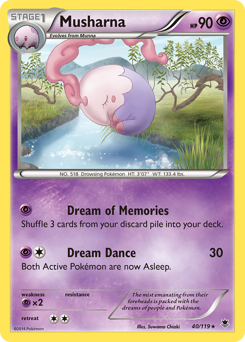 Pokemon Phantom Forces Musharna - 40