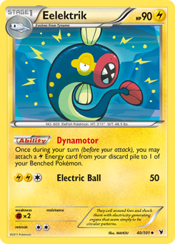 Pokemon Noble Victories Eelektrik - 40