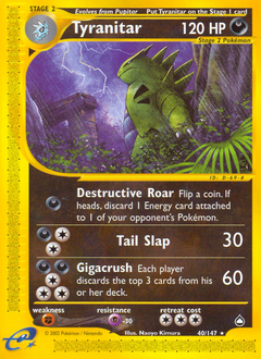 Pokemon Aquapolis Tyranitar - 40