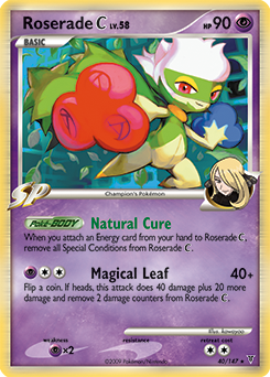 Pokemon Supreme Victors Roserade C - 40