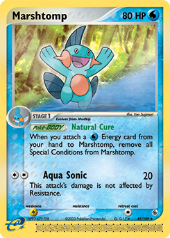 Pokemon Ruby & Sapphire Marshtomp - 41