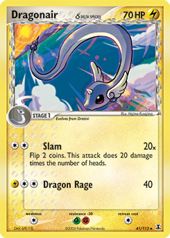 Pokemon Delta Species Dragonair δ - 41