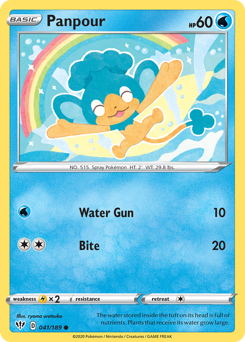 Pokemon Darkness Ablaze Panpour - 41