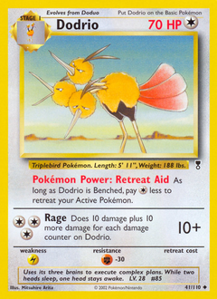Pokemon Legendary Collection Dodrio - 41