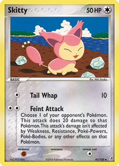 Pokemon Crystal Guardians Skitty - 41
