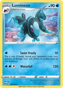 Pokemon Lost Origin Lumineon - 41
