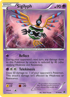 Pokemon Emerging Powers Sigilyph - 41