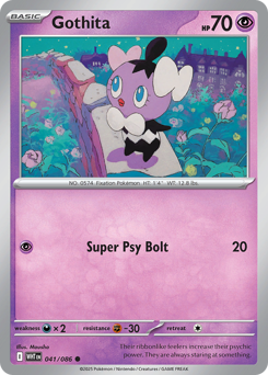 Pokemon White Flare Gothita - 41