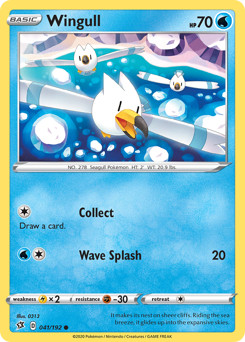 Pokemon Rebel Clash Wingull - 41
