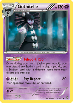 Pokemon Furious Fists Gothitelle - 41