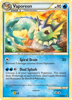 Pokemon HS—Undaunted Vaporeon - 41