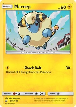 Pokemon Team Up Mareep - 41